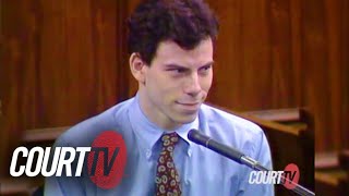 CA v Menendez 1993 Erik Menendez Takes the Stand in Murder Trial [upl. by Ludewig]