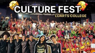 🥳Culture fest in college 🥰kya dance hai maza aa gaya  LDARTScollege [upl. by Riaj]