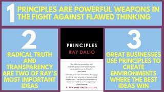 Principles Summary Animated  Ray Dalio  Rules For Making Better Decisions amp Navigating the World [upl. by Aihsital155]