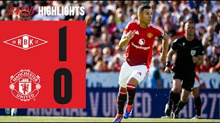 Rosenborg 10 Man Utd  Match Recap [upl. by Weinert]