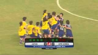 Match 16  AFC U19 Womens Championship China 2015  Japan vs DPR Korea [upl. by Eocsor]