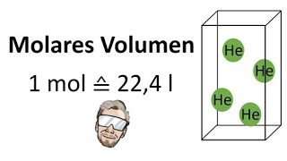 Molares Volumen  Berechnung  Chemie Endlich Verstehen [upl. by Nahej]