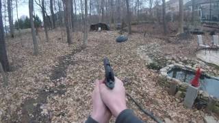 Colt 100th Anniversary Licensed Full Metal M1911 A1 Airsoft Review and Shooting Test [upl. by Sibell]