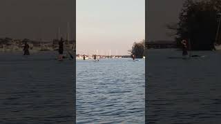 Witches Paddle boarding on the Pamlico River sailingwindgypsy witches witchesofwashington [upl. by Leia]