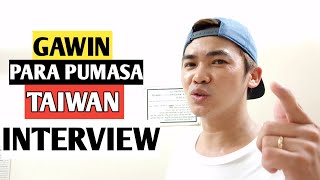 HOW TO PASS A JOB INTERVIEW  Taiwan Factory Worker Interview  Tell me something about yourself [upl. by Dumah]