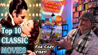 Top 10 CLASSIC MOVIES for Cozy Vibes [upl. by Maurili]