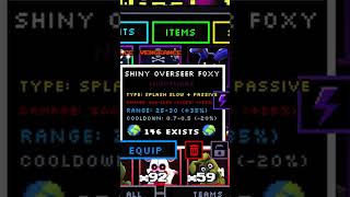 Evolving My Shiny Vengeance Galleon Foxy Five Nights TD fivenightstd fnaftd fntd [upl. by Giverin610]