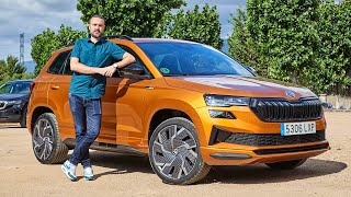 PRUEBA del Skoda Karoq 2022  Review en español [upl. by Sedgewake6]