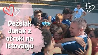 DEŽELAK JUNAK obiskal otroke na Debelem Rtiču ti pa so mu pripravili NEPOZABEN SPREJEM [upl. by Tsai]