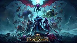 Dota Underlords Lord top 500 octavo Trolls despiadados cazadores y vigías [upl. by Varhol]