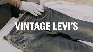 How to see vintage Levis 501s  FASHION AS DESIGN [upl. by Oht454]