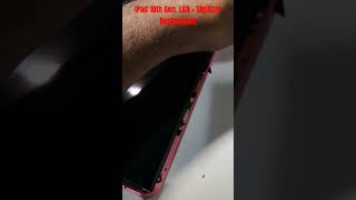 Apple iPad 10th Generation Lcd  Digitizer Screen Replacement BeforeAfter screenrepair shorts [upl. by Nananne]