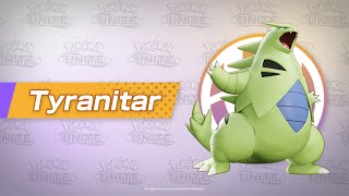 Tyranitar Character Spotlight  Pokémon UNITE [upl. by Downey73]