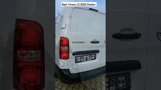 Opel Vivaro L3 2023 Kasten walkaround walkaround opel vivaro kastenwagen [upl. by Kurzawa]