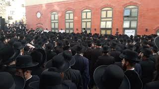 Rav Shaul Alters Hesped at his mothers Levaya הספדו של רבינו ראש הישיבה שליטquotא בירושלים [upl. by Alimrahs]