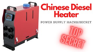 Chinese Diesel Heater  Power Supply hacksecret [upl. by Alford9]