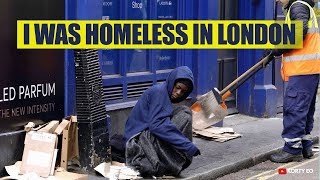 I was homeless in London for a day [upl. by Sremlahc]