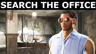 Fallout 4 Nuka World  Search The Office amp Find The Hidden Button  quotCappy In The Haystackquot Quest [upl. by Aicinat707]