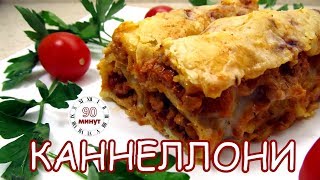 Каннеллони с фаршем vs Каннеллони с рикоттой  Homemade Cannelloni Two variants meat vs ricotta [upl. by Oetam371]