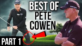 SQUAT LIKE THIS pressure down arms match body turns BEST of Pete Cowen PART 1 [upl. by Asabi]