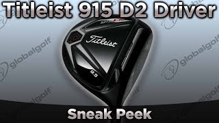 Titleist 915 D2 Driver Sneak Peek [upl. by Peirsen]