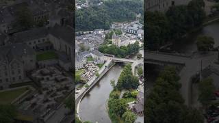 Fireworks Durbuy National Holiday Belgium dji mini2 drone dronevideo travel belgium holiday [upl. by Millur]