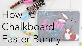 How To Transfer Image to Chalkboard with Bistro Chalk Markers  Marvy Uchida [upl. by Dru507]