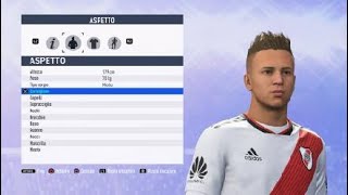 Jorge Carrascal  River Plate  Fifa 19  Create Face [upl. by Iznekcam]