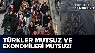 TÜRKLER MUTSUZ VE EKONOMİLERİ MUTSUZ [upl. by Annais960]