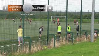 Auchinleck Talbot U17s 26 Cambusdoon U17s  WOSYFL 2008s League  Sunday 8th September [upl. by Nohtanoj]