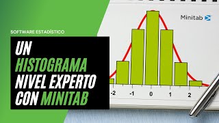 Comó hacer un HISTOGRAMA en MINITAB 19 18 [upl. by Stroup364]