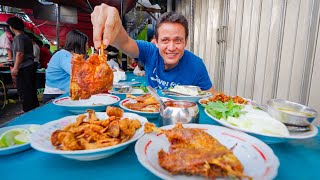 Back in Indonesia 🇮🇩 INDONESIAN STREET FOOD  World’s Best Fried Duck in Surabaya [upl. by Anerdna]