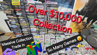 Huge Collection Trade in Over 300 Game N64 Gamecube Playstation [upl. by Wentworth]