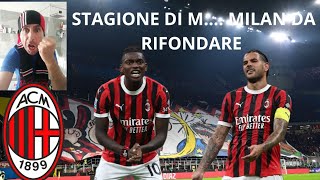 Stagione di M Milan da rifondare [upl. by Netsirhc679]