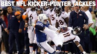 The Greatest KickerPunter Tackles in NFL History [upl. by Vail]