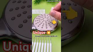 Unique Shower Hole Cleaning Brush the water will flow quickly and vigorously how diy practical [upl. by Eelesor]