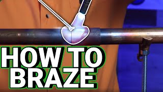 How Professional Plumbers BRAZE COPPER LINES [upl. by Seta]