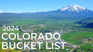 COLORADO BUCKET LIST 2024 Epic Things to Do in Colorado  Destinations to Add to Your List [upl. by Ajay640]