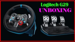 Unboxing Volante Logitech G29 en ESPAÑOL 2016 [upl. by Eornom108]