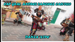 Danza Xipe Andrés Sánchez Calvillo Alabanzas│Cantos│Concheros [upl. by Danieu]