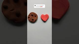 Cookie heart 🍪♥️ What would you try shorts colourmixing mixing [upl. by Waterman171]