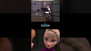 Anna and Elsa frozen anna elsa voiceactor [upl. by Aikrehs824]