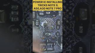 👉📱✅ A50A30NOTE 7PRO POWER IC INSTALLING viralshort2024 youtubeviralshort latestshort2024 [upl. by Nylimaj944]