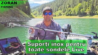 Suport inox pentru sonda Live  Cornel Tanase prezinta functionalitatea suportului Zinox [upl. by Saiasi]