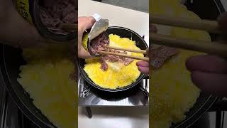 신라면 컵라면으로 만든 오믈렛 CupNoodles ShinRamen Omelette [upl. by Vevina]