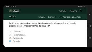 Examen SICAD preguntas 2023 aprueba a la primera y obtén tu constancia [upl. by Lavery253]