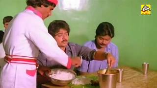 செம காமெடி பாருங்க சிரிக்காம இருக்க முடியாது  Food Eating Comedy SV Sekar Murali Tamil Cinema HD [upl. by Breen]