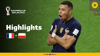 The Mbappe Show  France v Poland  Round of 16  FIFA World Cup Qatar 2022 [upl. by Lewes]