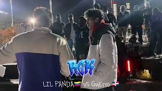 LIL PANDA 🇻🇪 VS GHETTO 🇩🇴 4tos RCK LEAGUE [upl. by Ayatahs]