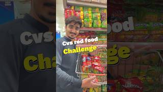 Desi CVS Red food challenge 😱  trending shorts viral letseat foodreview [upl. by Electra]